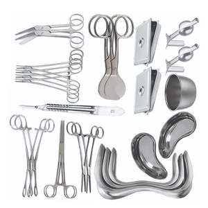 Ensemble de 25 instruments de chirurgie générale de base en acier inoxydable, modèle DC_PK, certifié CE ISO13485, 70 cm - Product Image 5