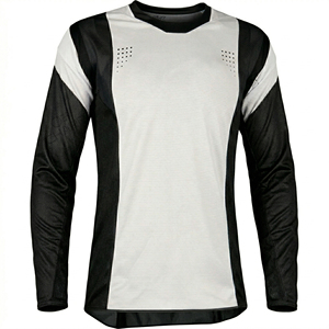 ชุดแข่งรถมอเตอร์ครอสแบบสั่งทำพิเศษ คุณภาพพรีเมียม แห้งเร็ว ระบายอากาศได้ดี ผลิตจากโพลีเอสเตอร์ 99% สีสันตามสั่ง - Product Image 1