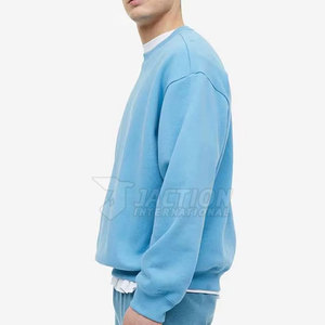 เสื้อสเวตเชิ้ตโอเวอร์ไซส์ผู้ชายดีไซน์ใหม่ ราคาสมเหตุสมผล บริการ OEM เสื้อผ้าลำลอง ระบายอากาศได้ดี - Product Image 3