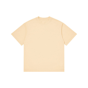 T-shirt à manches courtes pour homme, couleur unie, col rond, coupe classique, style décontracté, tissu jersey 100% coton - Product Image 3