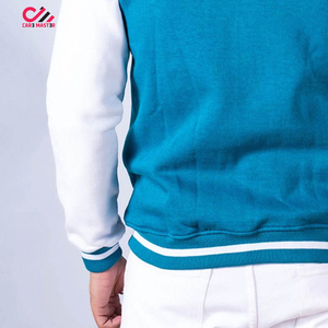 Veste universitaire d'hiver pour homme sur mesure OEM, col montant, qualité supérieure, coupe-vent, écologique et respirante. - Product Image 5