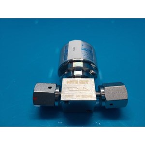 KITZ-SCT 316L 080105964 Válvula de fuelle de alta pureza usada tal como está, piezas de equipos semiconductores Legacy - Product Image 3