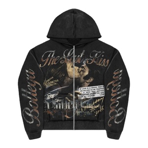 Nouveau style – Sweat à capuche décontracté 100 % coton pour homme avec logo personnalisé – Tendance hiver, écologique et séchage rapide - Product Image 1
