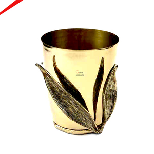 Best Selling Unique Style Metal Ice Bucket in Round Shape for Bars <b>Weddings</b> Wine Cooling Use - Product Image 3