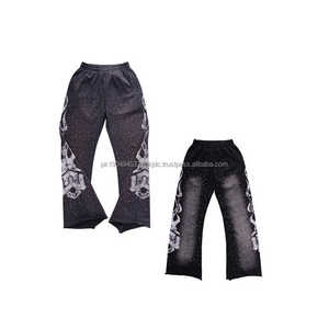 Mens Cotton Fleece Tracksuit Waseem Impex Customizable OEM Sweatsuit Highly Demanded Winter XL Sets Trending Printed Technics - Product Image 1