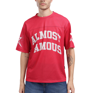 Custom printed t-shirts men short sleeve breathable 100% <b>polyester</b> mesh sublimation sports wear top <b>tshirts</b> regular fit casual - Product Image 3