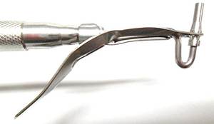 Seringues manuelles en acier inoxydable à extrémité simple/double pour amalgame, instruments de restauration dentaire - Product Image 3