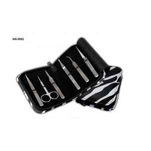 Juego de Pinzas para Extensiones de Pestañas de Volumen, Pinzas de Acero Inoxidable para Extensiones de Pestañas, Pinzas de Volumen para Extensiones de Pestañas OEM - Product Image 4