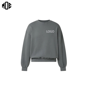 Sweat-shirt d'hiver léger en molleton 450 g/m² surdimensionné pour femme et homme, grande taille, personnalisé, coupe longue, à capuche, couleur unie - Product Image 4