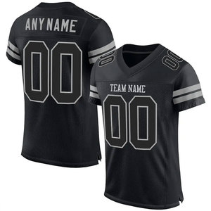 Custom American Football Uniform <b>Set</b> Red <b>V</b>-Neck Sleeveless Jersey White Elastic Waist Pants Heat-Transfer Printed Breathable - Product Image 1