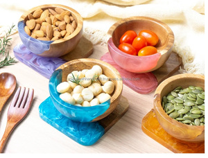 Bol en bois et en résine de haute qualité - Product Image 2