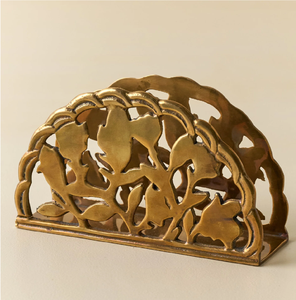 Porta Servilletas de Latón de Nuevo Diseño, Diseño Personalizado, Decoración de Mesa, Porta Servilletas de Latón - Product Image 6