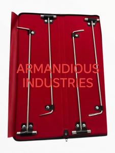 Juego de 4 Elevadores de Fragmentos Molares Extendidos para Equinos, Reutilizables, Duraderos y Ecológicos, Herramientas Veterinarias para Odontología Equina - Product Image 2