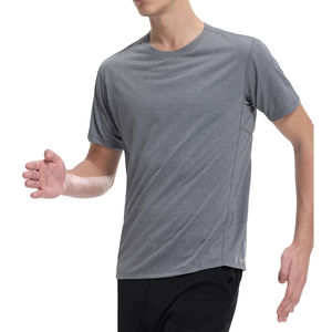 Regular Fit Men's T-Shirt 100% Cotton Anti-Wrinkle O-Neck with Contrast Stitching <b>Knitted</b> - Product Image 1
