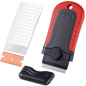 Raschietto Multiuso con 15 Lame in Acciaio al Carbonio Bloccabili ed Etichette per la Pulizia - Product Image 1