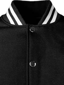 New Fashion Leather Sleeve Vintage Letterman <b>Baseball</b> <b>Jacket</b> Custom Chenille Embroidery High Quality Varsity <b>Jacket</b> <b>for</b> <b>Men</b> - Product Image 3