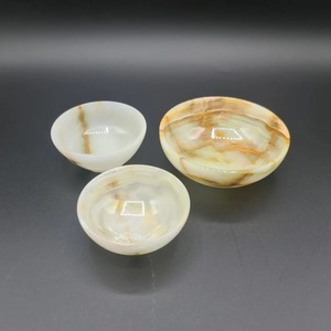 Best Quality Marble Fruit and Serving Bowl Handcrafted Decorative Bowl for Tabletop Food Presentation Available At Good Price - Product Image 3