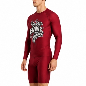 Custom Men <b>Long</b> <b>Sleeve</b> <b>Swimsuit</b> Full Body Swimwear Athletic Swim Suit Premium Quality Wear Comfort Fit Wear For Men - Product Image 3
