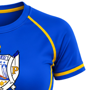 Camiseta Deportiva de Compresión Sigma Gamma Rho para Mujer, con Logotipo Personalizado de la Hermandad Griega, Manga Corta Elástica, Top de Fitness al por Mayor - Product Image 5