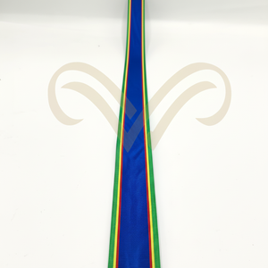 Cintas de Moño Personalizadas al por Mayor, Mezcla de Viscosa y Seda de Primera Calidad para Premios Ceremoniales y Uniformes - Product Image 1