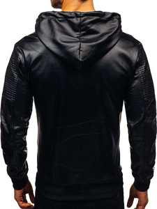 Nueva Llegada 2026 Chaqueta de Cuero Genuino de Piel de Vaca para Hombre, Impermeable, Transpirable, Estilo Bomber con Cuello Mandarín, Proveedor - Product Image 6