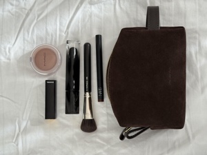 Bolsa de Aseo de Cuero Genuino Unisex Personalizada, Estuche de Viaje Vintage Impermeable para Cosméticos y Artículos de Afeitado LYG-0171 - Product Image 2