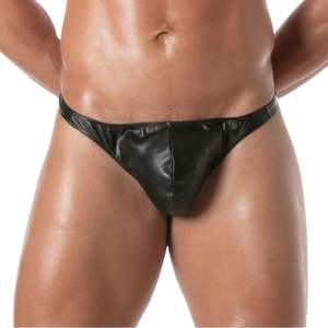 Calzoncillos Boxer Negros con Cierre y Efecto Push-Up para Hombre, Ropa Interior Sexy para Clubes Nocturnos - Product Image 6