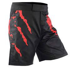 Shorts de sport athlétiques MMA pour hommes, légers, à séchage rapide, extensibles, durables, avec logo frontal, pour entraînement en salle et grappling - Product Image 4