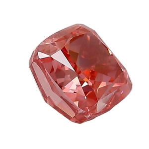 1.3 Carat Lab Grown Fancy Vivid Cushion Cut IGI Certified <b>Diamond</b> - Product Image 2