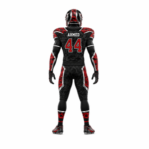 Maillot et pantalon de football américain personnalisés – Tenue de sport haut de gamme pour les championnats, entièrement personnalisable pour les équipes et les clubs - Product Image 2