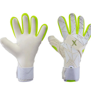 Gants de gardien de but en latex avec protection des doigts, antidérapants et respirants, pour l'entraînement et les matchs de football, améliorant les compétences de gardien de but - Product Image 1