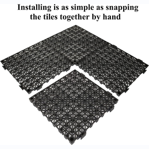 Hot Sale Interlocking PVC Floor Tile Anti slip Bathroom Plastic Floor Mat - Product Image 5