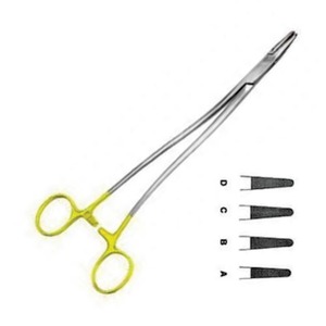 Bozeman Manual Dental Needle Holder Surgical Instrument 4 Jaw Positions Ergonomic Grip CE Certified Class I - Product Image 4