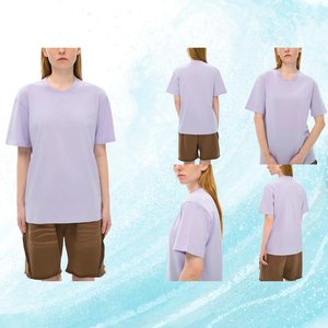 Camisetas de Hombre de Algodón 100% de 220 g/m², Corte Holgado con Hombros Caídos, Logotipo Personalizado - Product Image 3