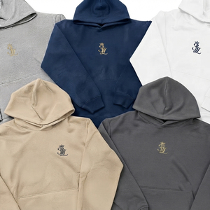 Sudaderas con Capucha Unisex de Felpa Premium, Bordadas, 100% Algodón, Felpa Francesa, Casuales, de Manga Larga, Corte Holgado, para Invierno - Product Image 1