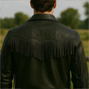 เสื้อแจ็คเก็ตหนังชายคุณภาพสูงจากโรงงานโดยตรงของ Comfortex International พร้อมซิปปิด ขนาดใหญ่พิเศษ สั่งตัดได้ - Product Image 2