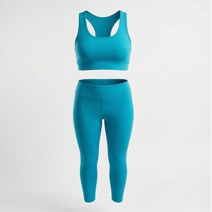 Conjunto de Yoga sin Costuras Personalizado al por Mayor OEM para Mujer, Ropa Deportiva con Estampado por Sublimación para Gimnasio, Fitness y Running - Product Image 1
