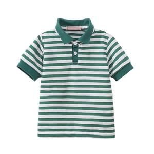 Polo en tricot uni décontracté pour garçons en bas âge, grande taille, manches courtes, col rabattu, uniforme scolaire unisexe pour enfants, séchage rapide - Product Image 5