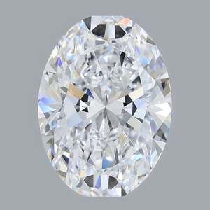 Anillo de Diamantes de Oro con Diamante Ovalado Cultivado en Laboratorio, Color D, Certificado IGI, Corte Excelente, Piedra Central Suelta Premium, Joyería de Compromiso - Product Image 1