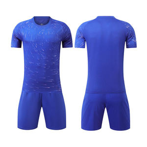 <b>Soccer</b> Uniform Set Purple Short Sleeve Crew Neck Sublimated Wholesale Blank Football Uniforms 100%polyester Quick Dry Breathable - Product Image 5