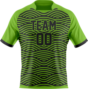 Maillot de football personnalisé avancé pour clubs, équipes, ligues, écoles sportives – Léger, séchage rapide, polyester/coton écologique, OEM - Product Image 5