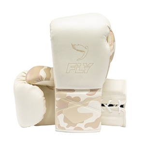 Nouveaux gants de boxe professionnels à lacets X Line au design camouflage, fabricant en gros, gants de sport en cuir véritable pour le kickboxing - Product Image 1