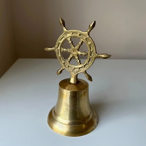 กระดิ่งทองเหลืองโบราณ Royal Brass Bell B2B ดีไซน์วินเทจ กระดิ่งทองเหลืองคุณภาพพรีเมียม สำหรับตกแต่งเรือ บ้าน ประตู นอกบ้าน วัด และสวน - Product Image 2