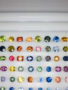 Safires Naturales Multicolor, Corte Mixto, Calidad AAA, Brillo Superior, Certificación IGI, Suministros para Joyería, 5-10mm, 50 Unidades - Product Image 3