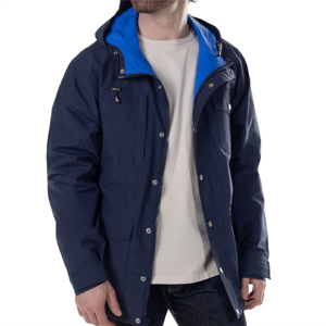 Parka d'hiver décontractée pour homme, style urbain, à manches longues, avec capuche, en toile de qualité, rembourrée en coton, fermeture éclair, grandes tailles L-7XL - Product Image 5