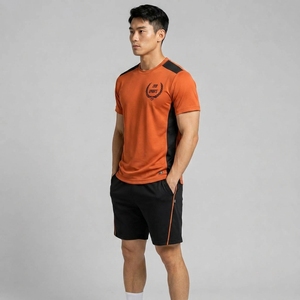 <b>Men</b> <b>Short</b> Set High Quality <b>Men</b> <b>Short</b> Set Custom Design Matching <b>Shorts</b> and Top Breathable <b>Lightweight</b> Polyester Fabric Comfort - Product Image 6