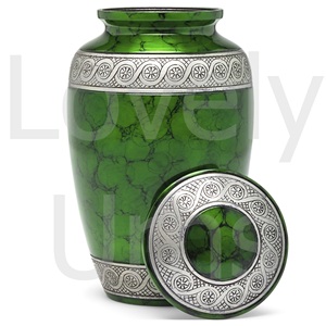Urna Funeraria Elegante Eternal Harmony, Urna Conmemorativa Grande Hecha a Mano para Cenizas Humanas, Bolsa de Terciopelo, Fabricante OEM ODM - Product Image 2