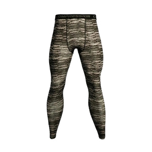 Leggings de sport haute visibilité Cosh Sports pour hommes et femmes, couleur vert néon, leggings de course personnalisés par sublimation, vêtements de fitness pour l'entraînement - Product Image 5