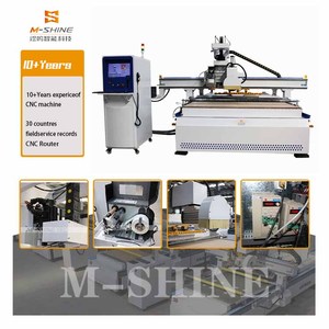 Scie à <span class=keywords><strong>bois</strong></span> automatique à changement d'outil MS20-2130 et étiqueteuse de poutres, Scie à <span class=keywords><strong>bois</strong></span> automatique CNC M-shine haute efficacité - Product Image 1