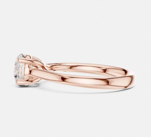 Bague en or et argent 9K 14K 18K 22K de qualité supérieure au design moderne pour femmes, bague de fiançailles en gros - Product Image 2